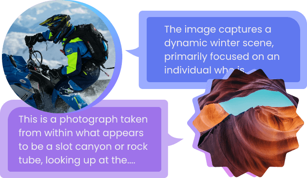 AI per la descrizione delle immagini