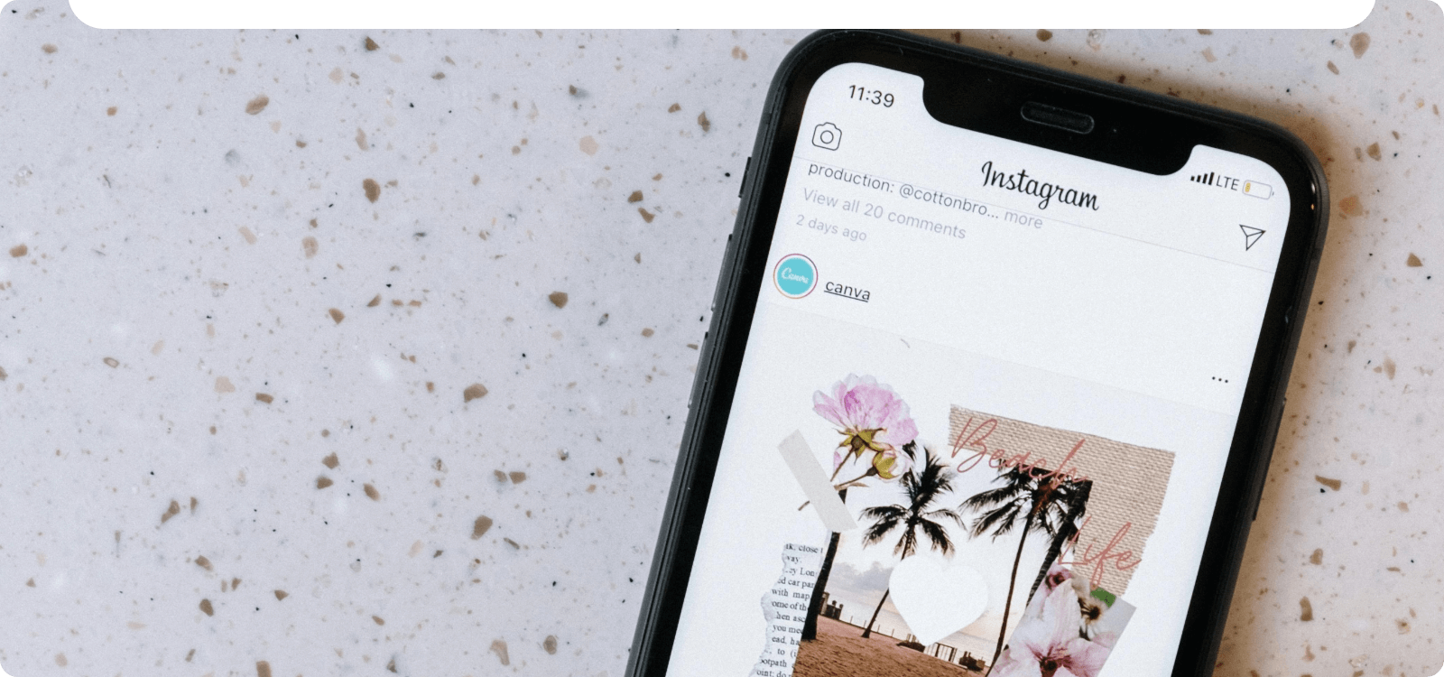 Descrivere una foto per social media