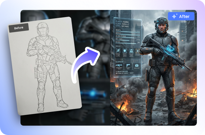 Ottieni ispirazione per character design con AI