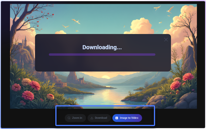 Passo 3 ia crea immagini gratis senza registrazione