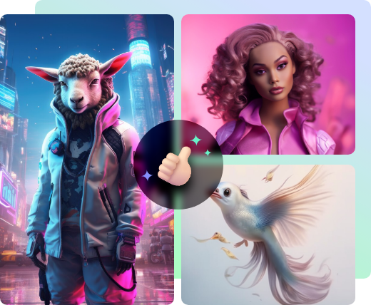 Combina immagini in modo naturale