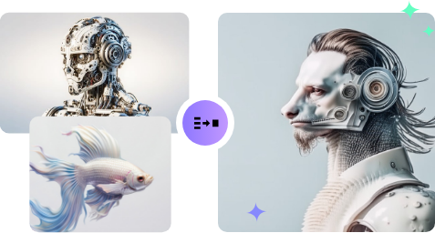 Vidmud image mixer AI
